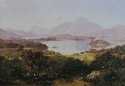 Horatio Mcculloch A View of Loch Lomond oil painting on canvas